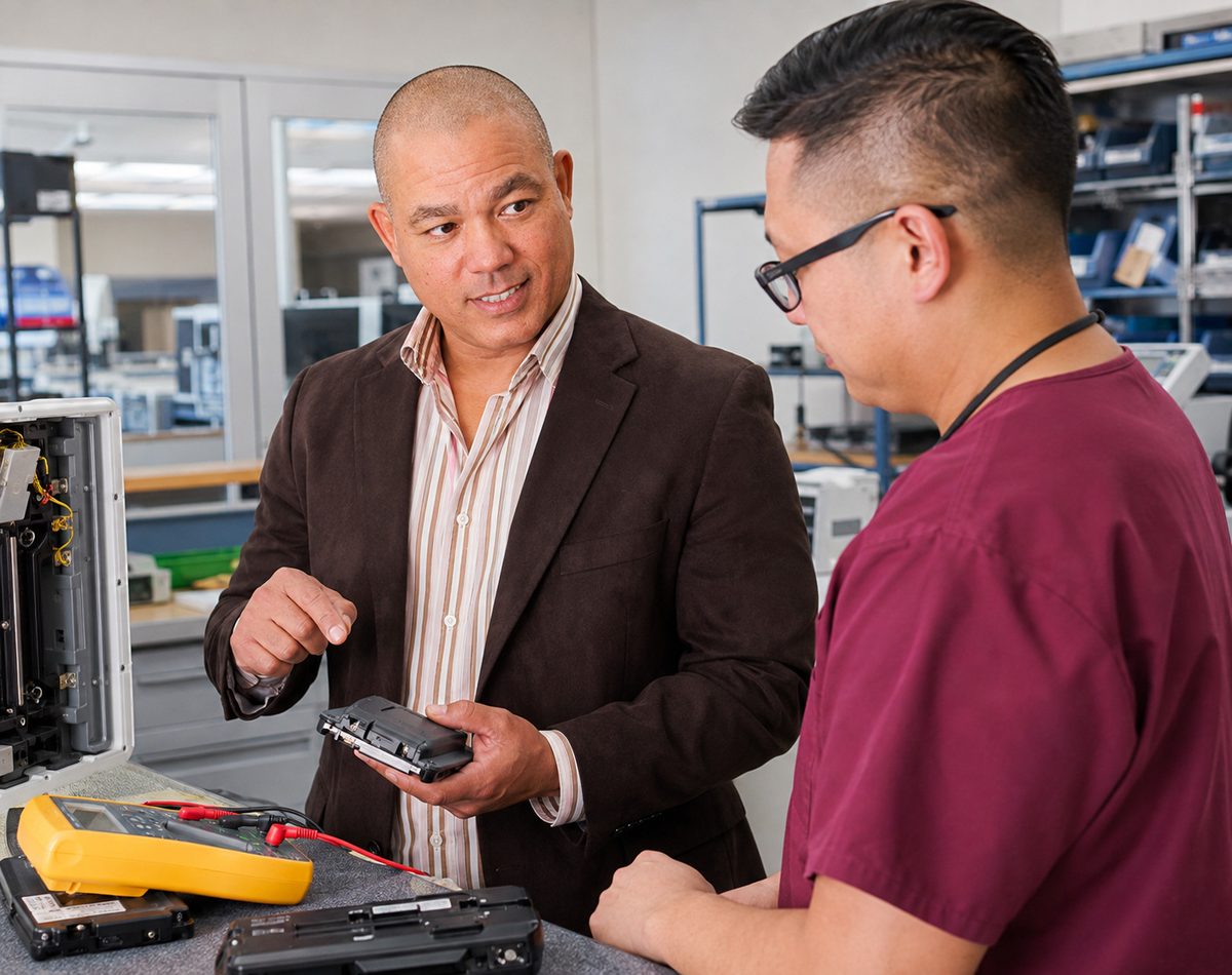 Devin guides safe battery verification — BiomedRx Institute Devin guides safe battery verification — BiomedRx Institute